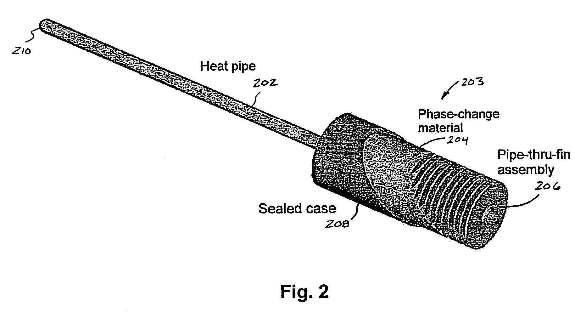 Phase-change heat reservoir device for transient thermal management