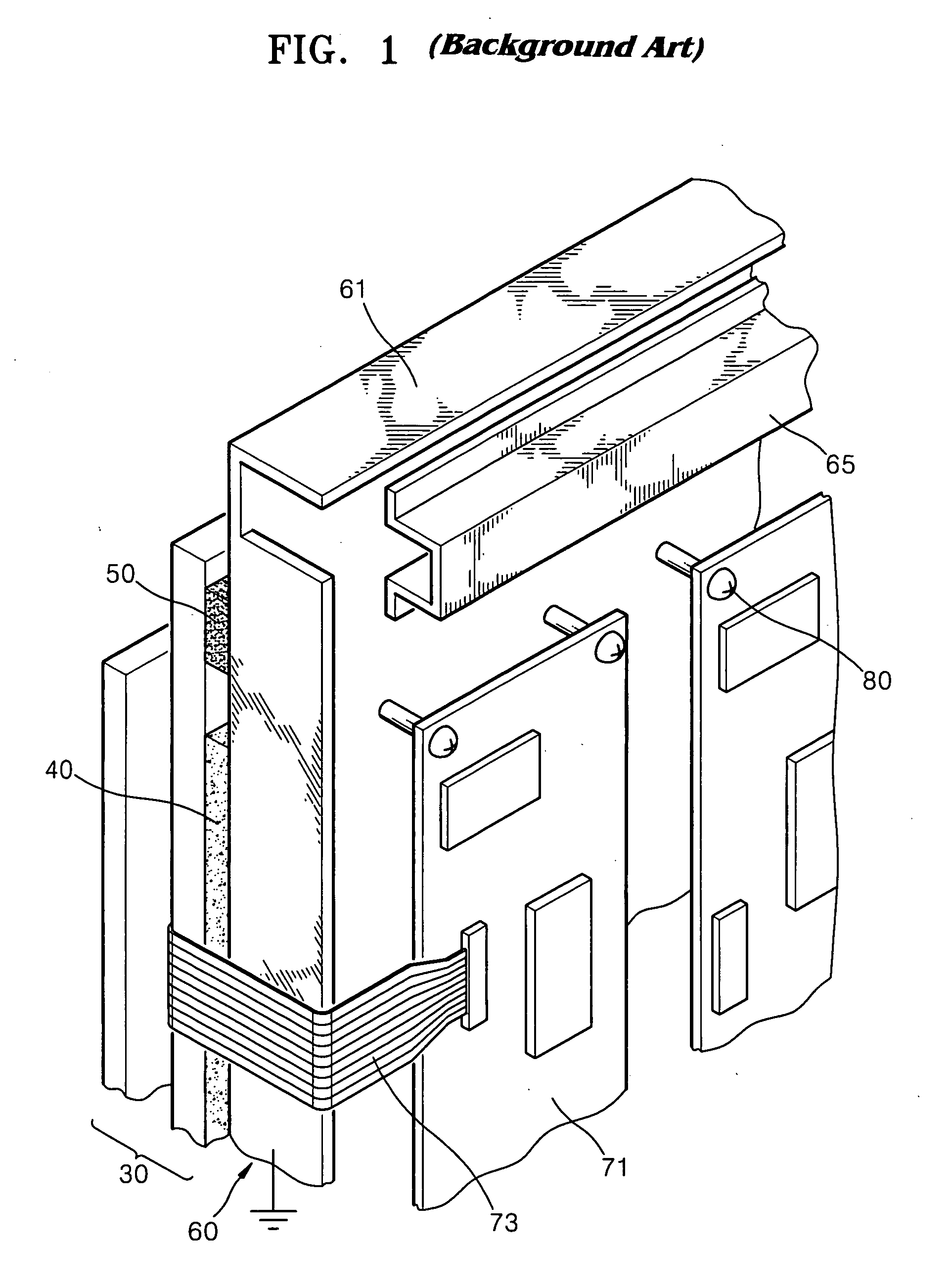 Plasma display module