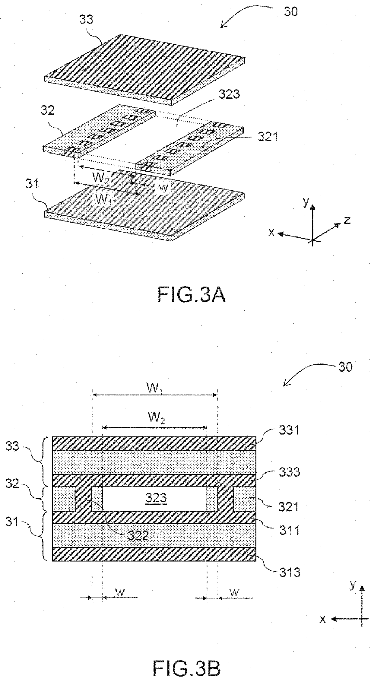 Leaky wave antenna in AFSIW technology