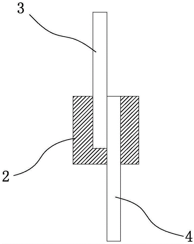 Anti-short-circuit lithium battery electrode lug