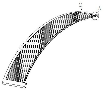 Air conditioner filter screen convenient to disassemble