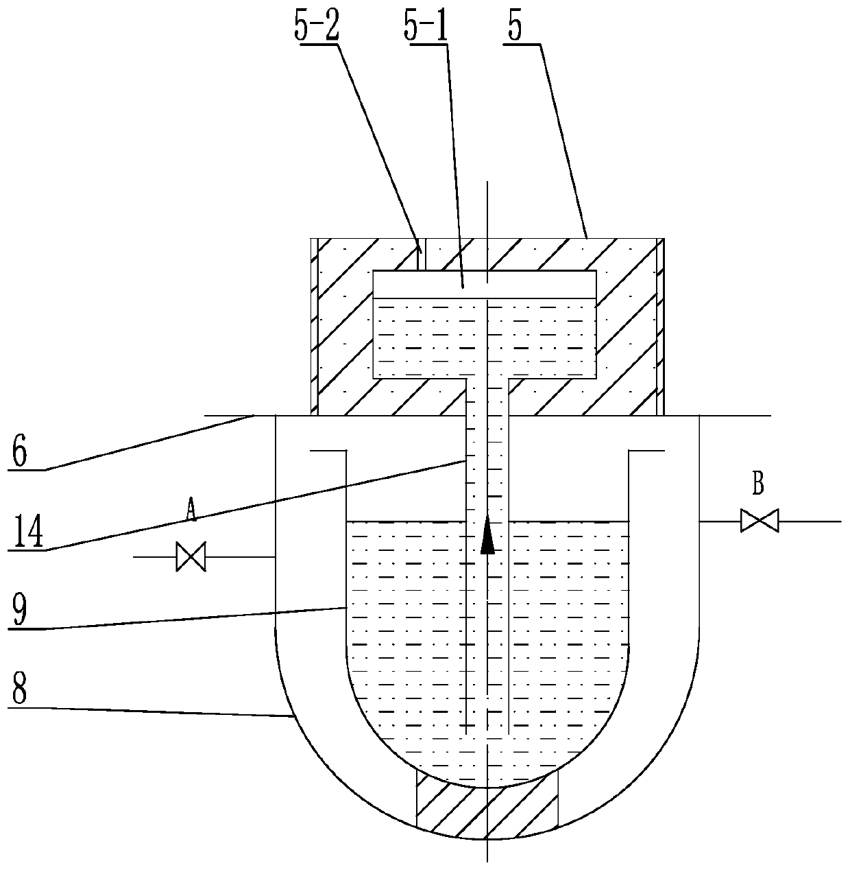 A kind of magnesium alloy automatic low-pressure casting method