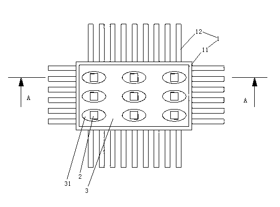 Radiation enhanced LED (light-emitting diode) circuit board and manufacturing method and application thereof