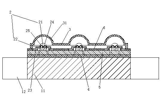 Radiation enhanced LED (light-emitting diode) circuit board and manufacturing method and application thereof