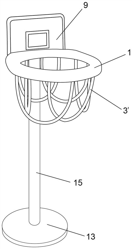 Light-emitting basket