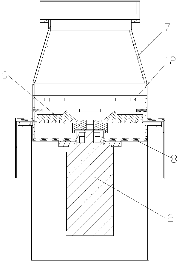 Efficient garbage crusher for decomposing strains