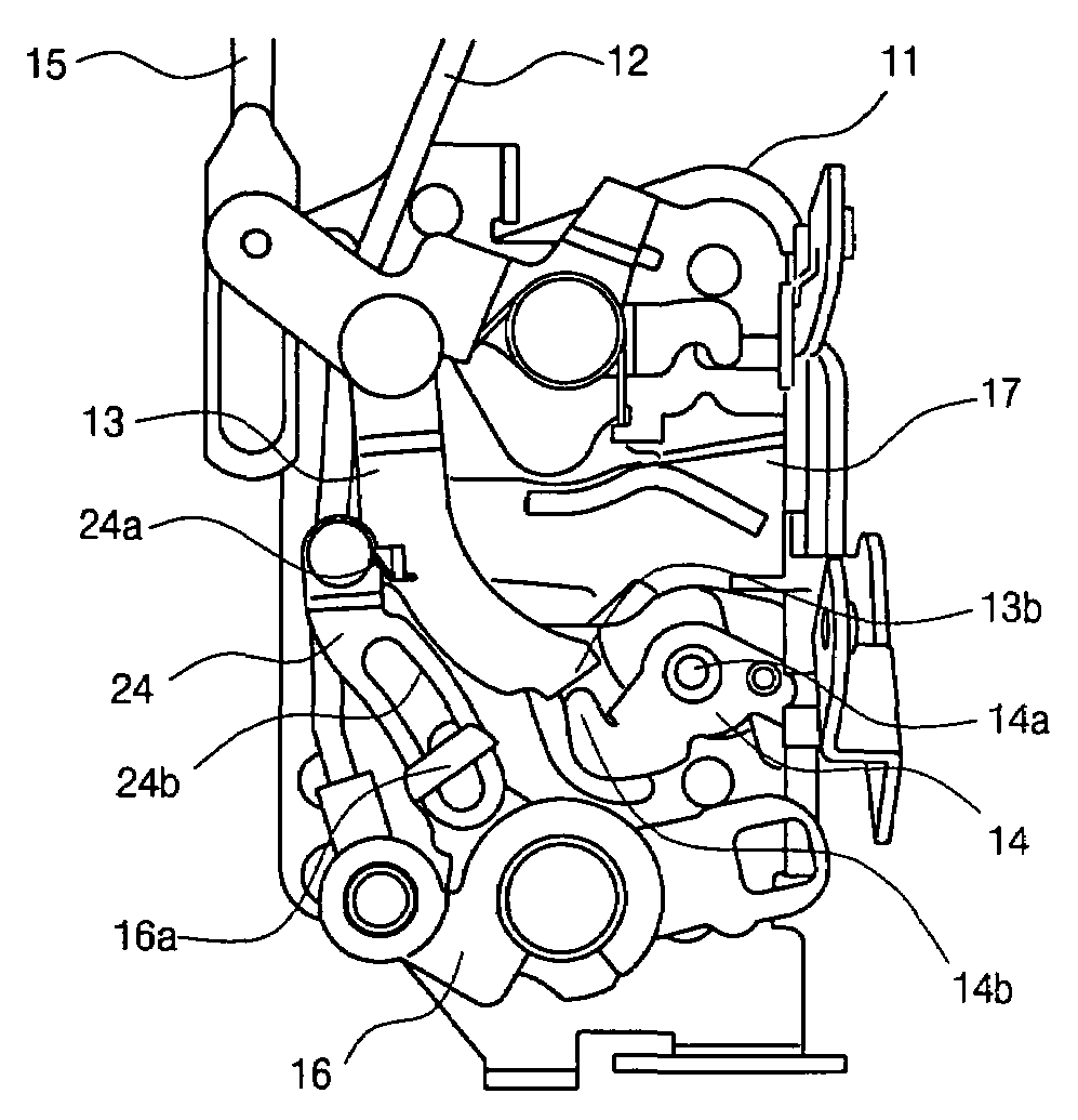 Jam-resistant door latch assembly for vehicles