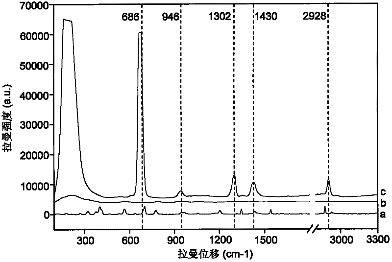 Surface enhanced Raman scattering rapid screening method for methamidophos in vegetable