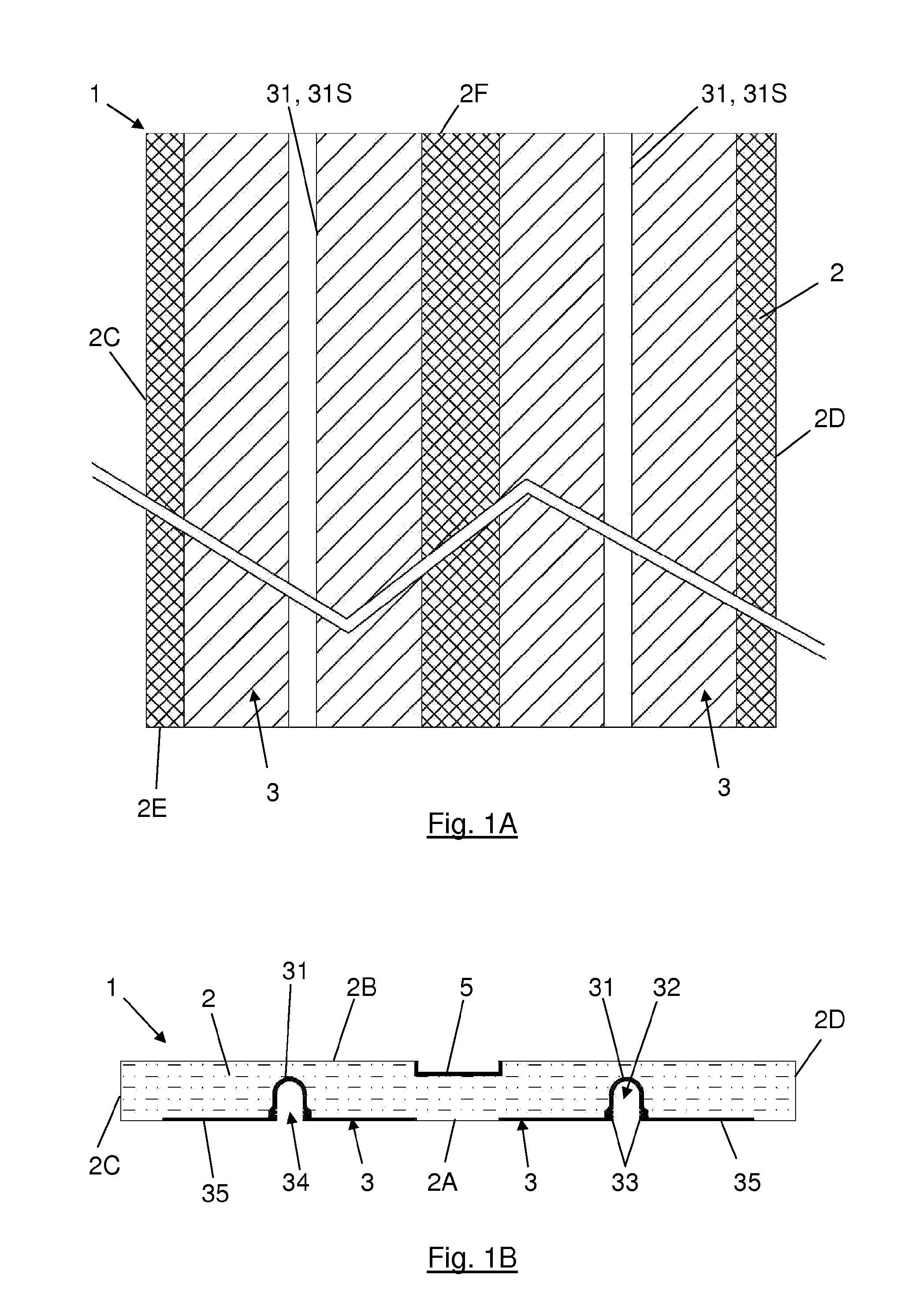 Modular panel for thermal energy transfer