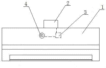 Air conditioner with indoor carbon dioxide concentration monitoring function