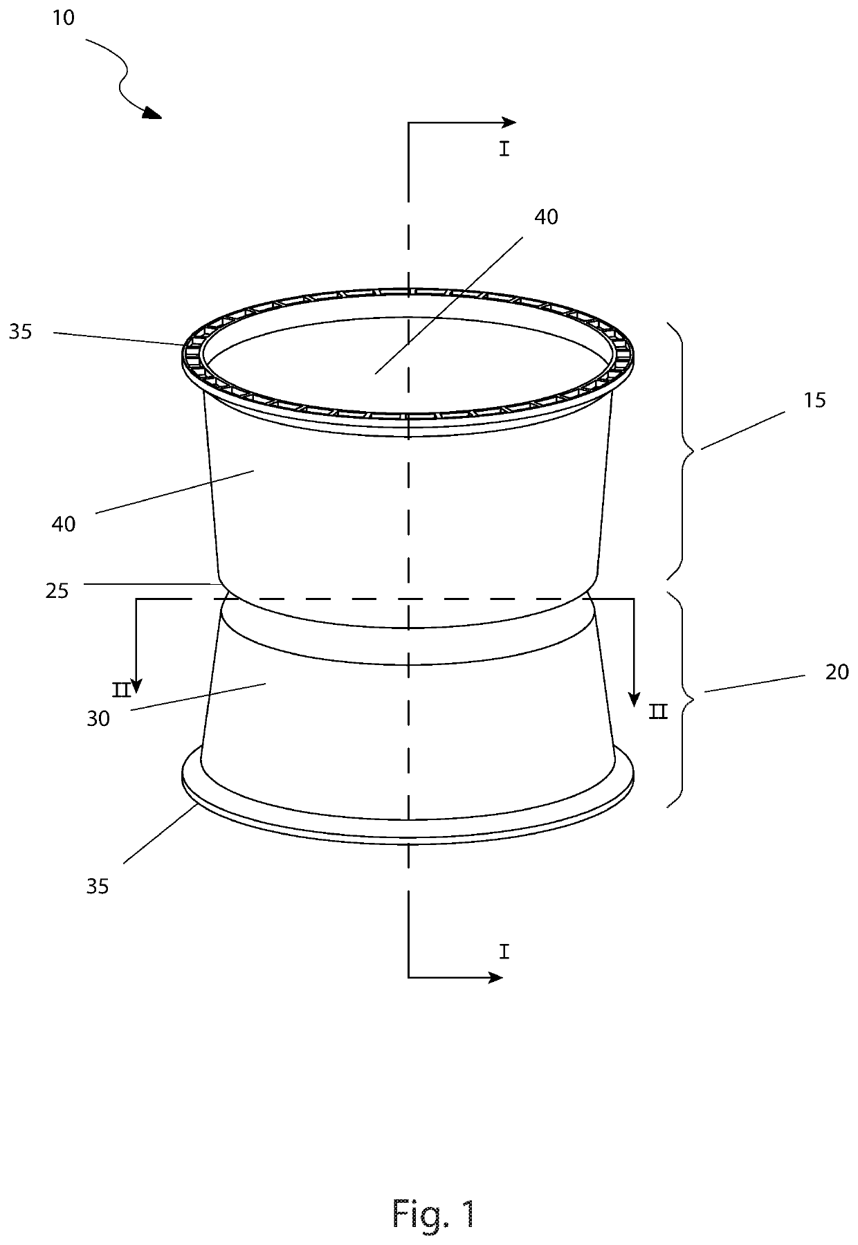 Highway crash barrel