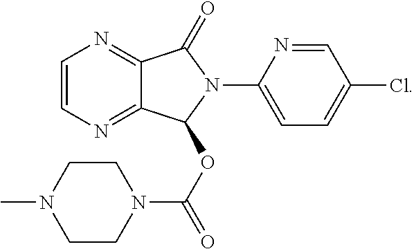 Coated tablets of eszopiclone