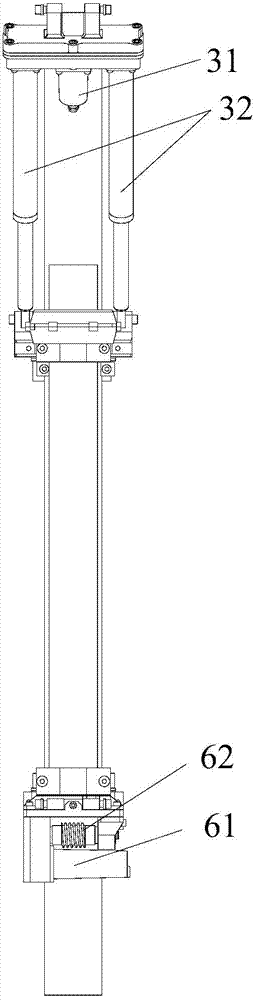 Automatic antenna control device used on base station