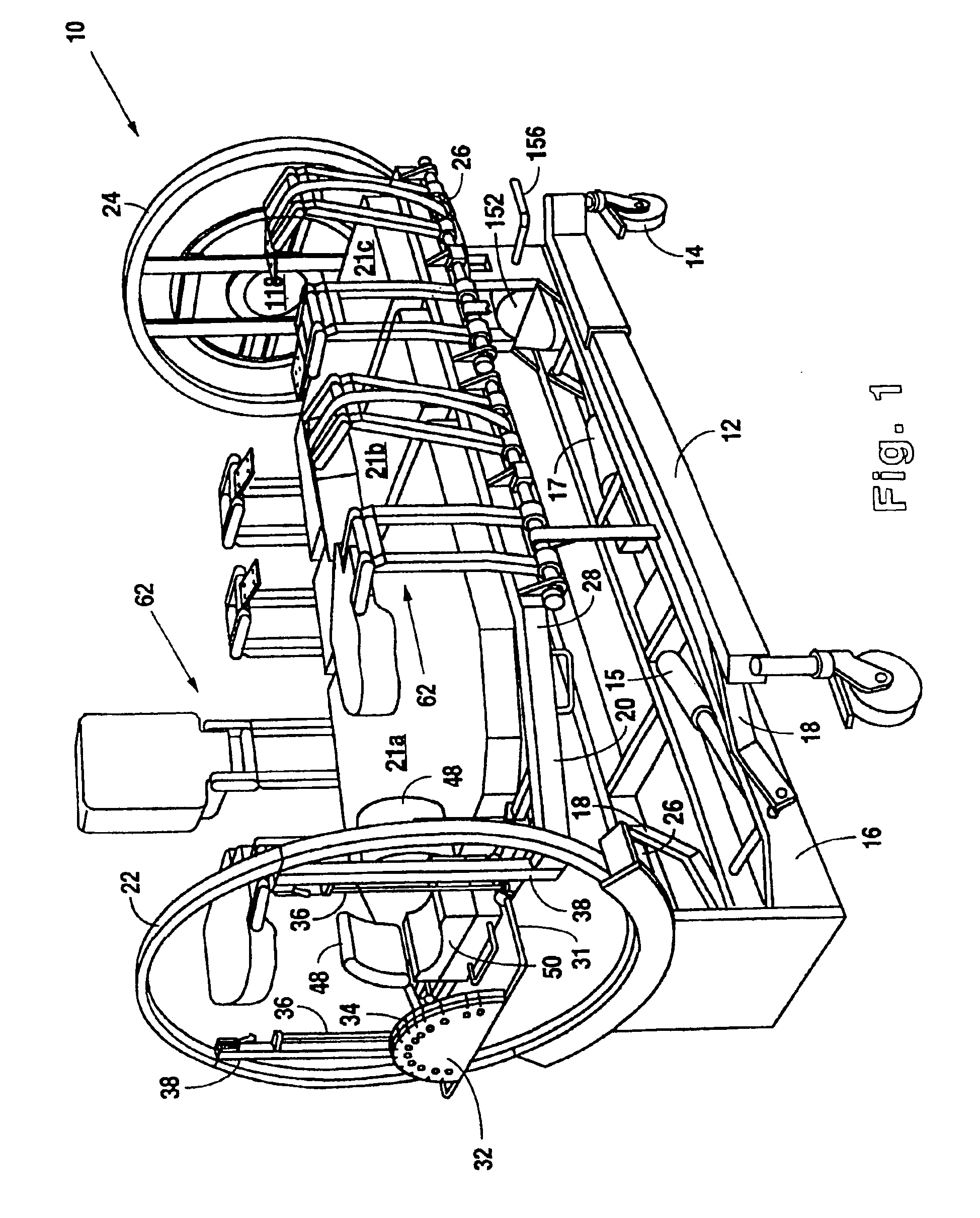 Power and electrical signal interface for a therapeutic bed