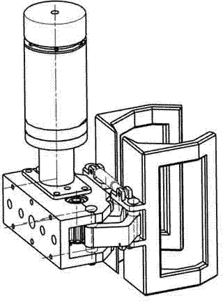 Robot clamping module