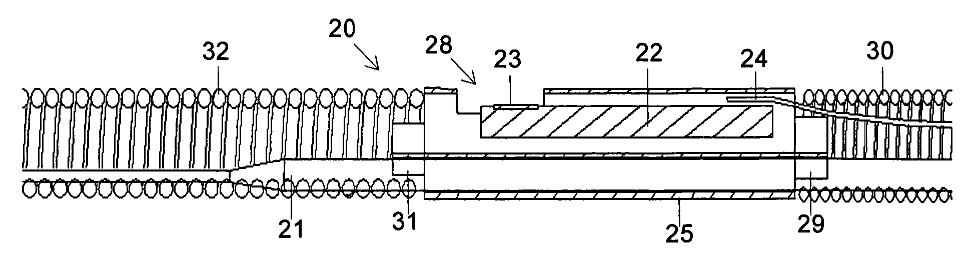 Sensor and guide wire assembly