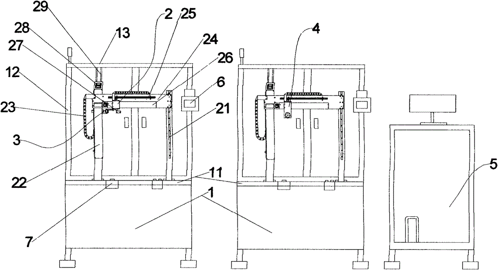 A full-servo automobile air outlet dynamometer