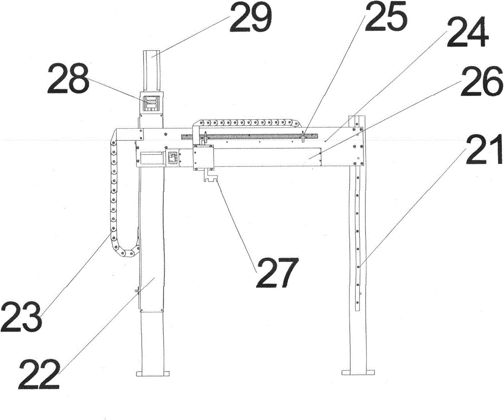 A full-servo automobile air outlet dynamometer