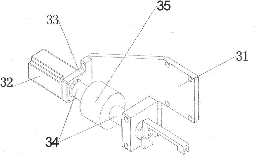 A full-servo automobile air outlet dynamometer