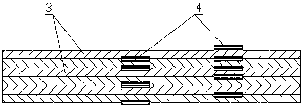 Carbon fiber three-dimensional flow centrifugal fan impeller and molding method thereof