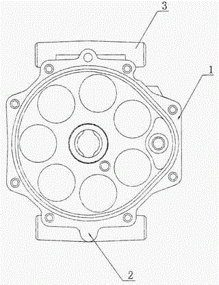 Electric draught fan shell