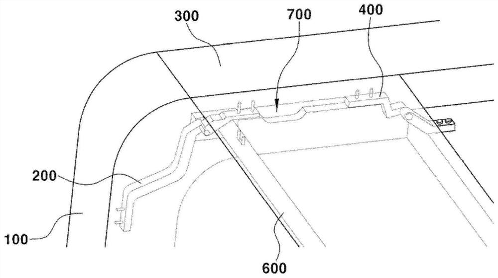 Two-stage opening structure of vehicle door