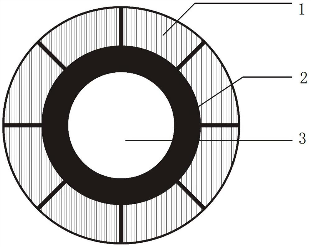 Portable nuclear magnetic resonance logging calibration device and rapid calibration method