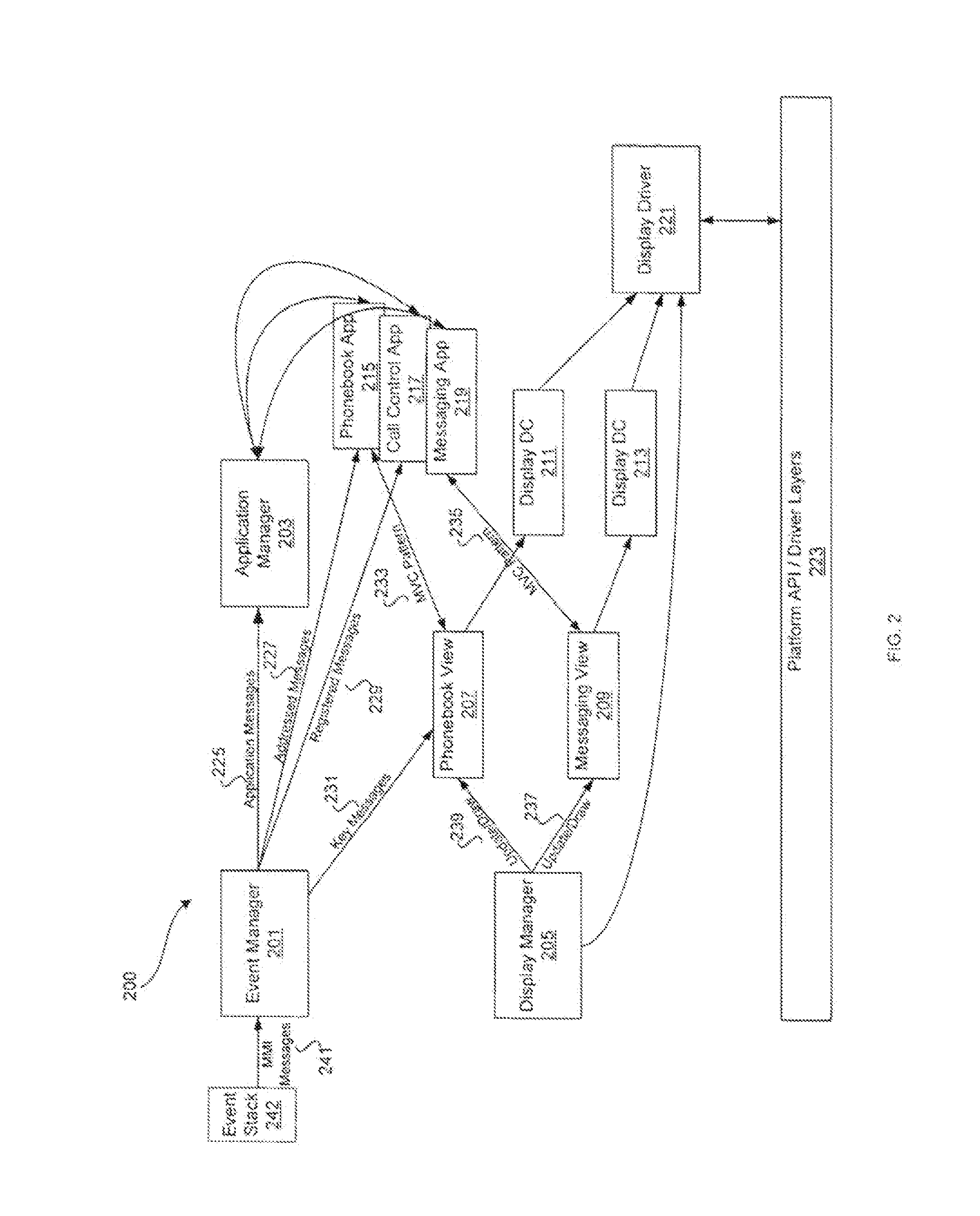 Method and System for an Application Framework for a Wireless Device