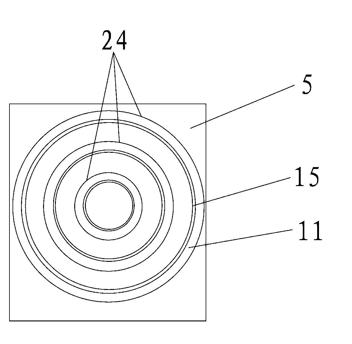 Dust recovery device and recovery method of hygiene products