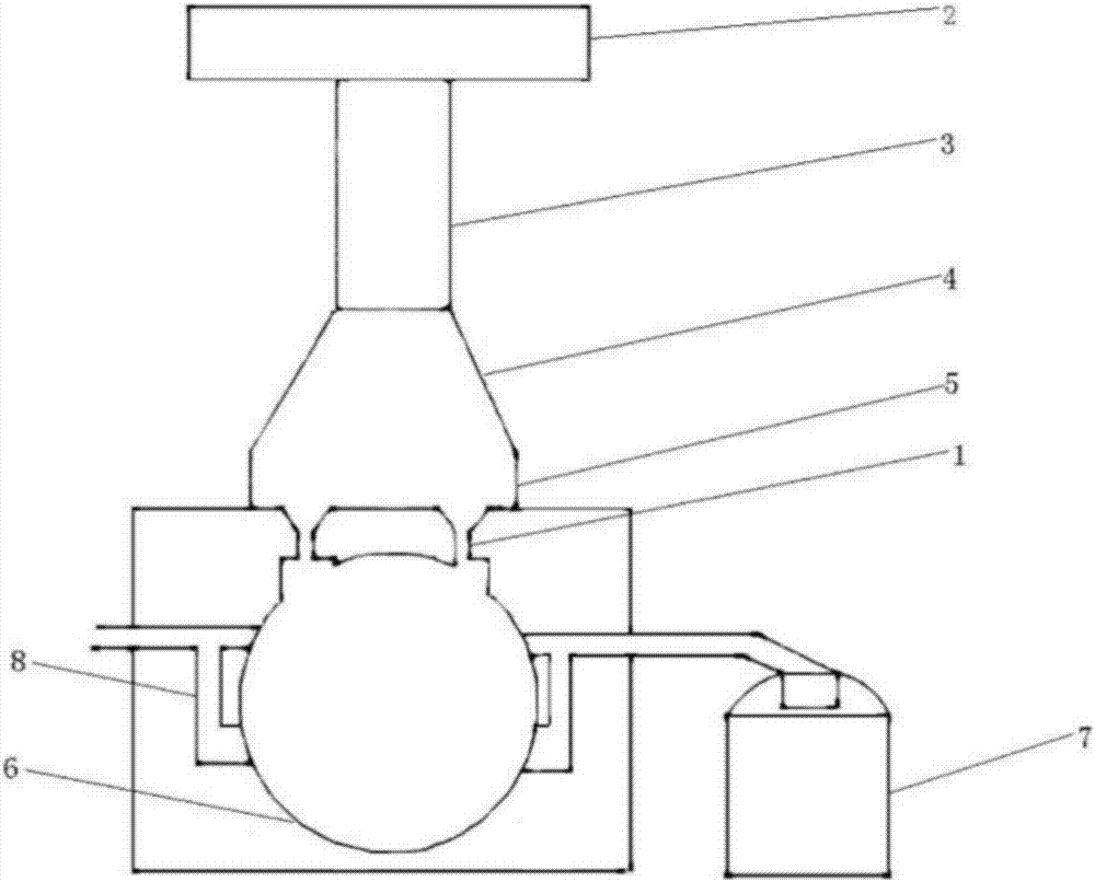 Sand shooting nozzle and core shooting machine comprising same