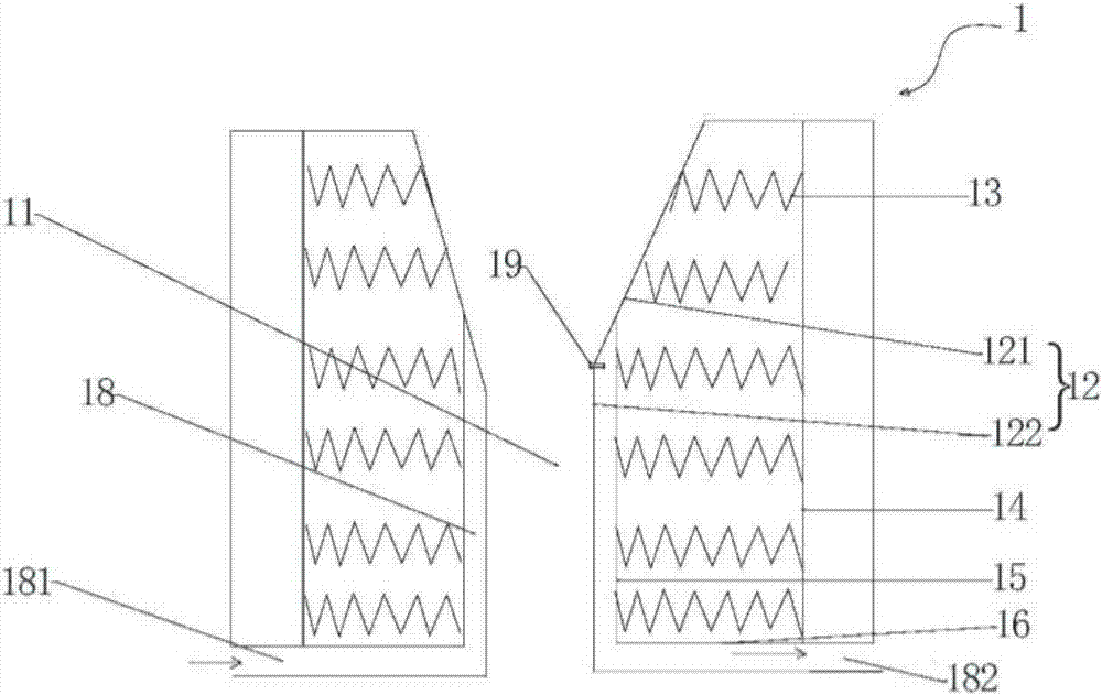 Sand shooting nozzle and core shooting machine comprising same