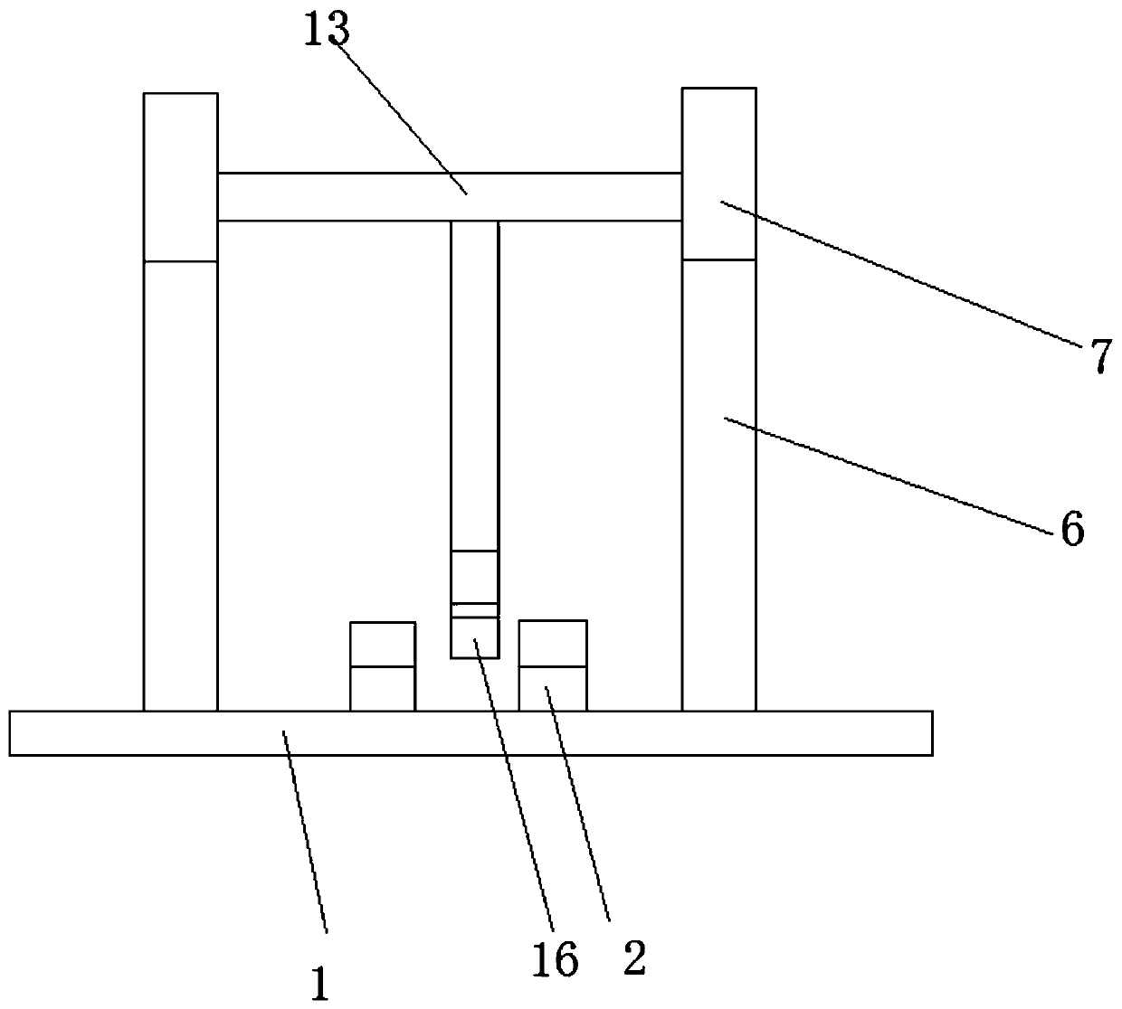 Hammer-fixable device for measuring impact toughness