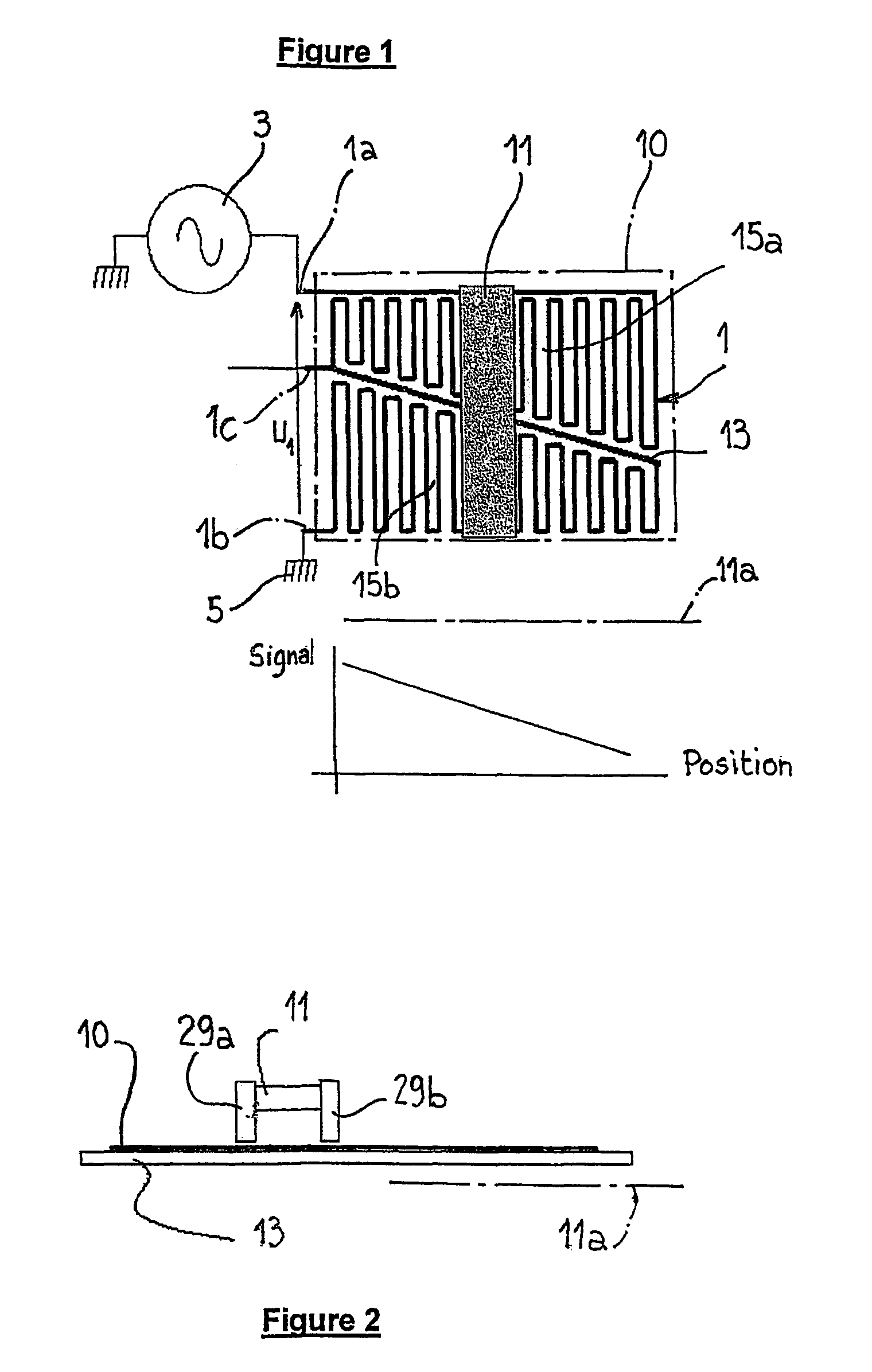 Use of magneto-impedance on a contactless position sensor and corresponding sensor