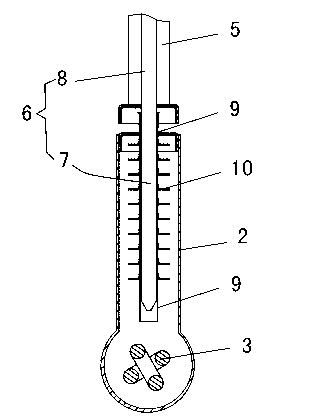 Heat pipe type electric warmer