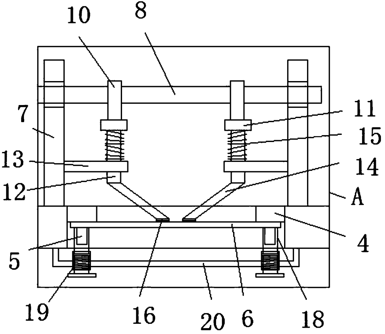 Power distribution cabinet with heat dissipation function