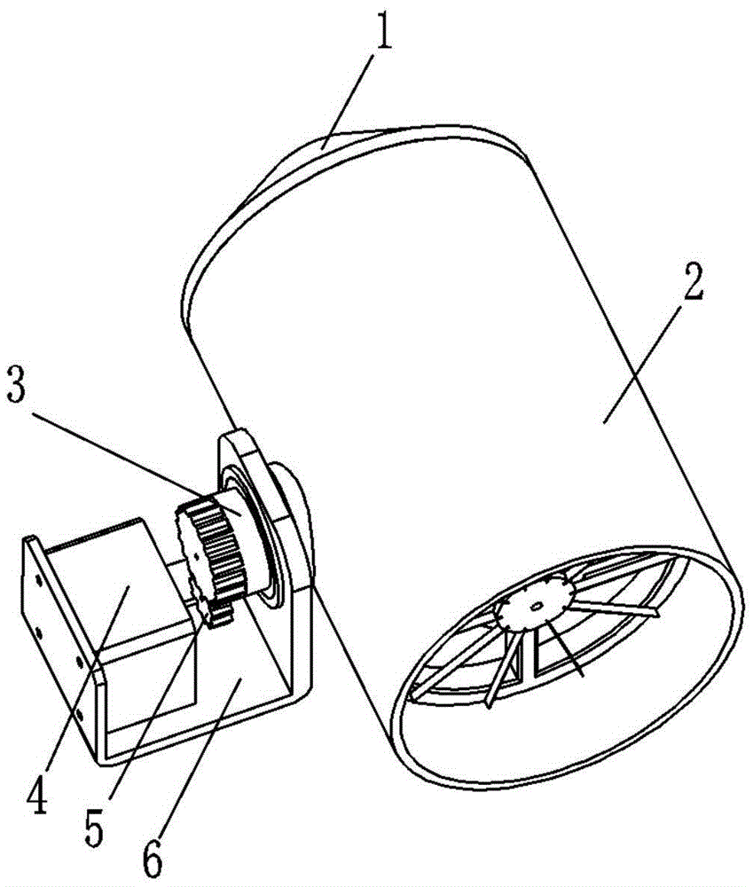 Propeller capable of starting reconnaissance unmanned aerial vehicle underwater