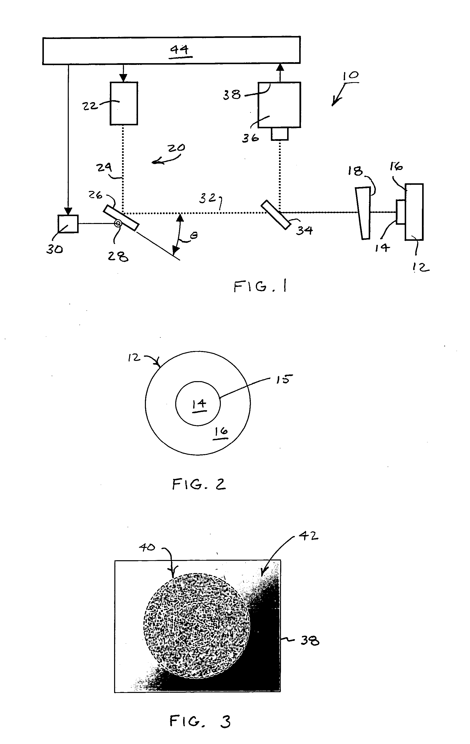 Feature isolation for frequency-shifting interferometry