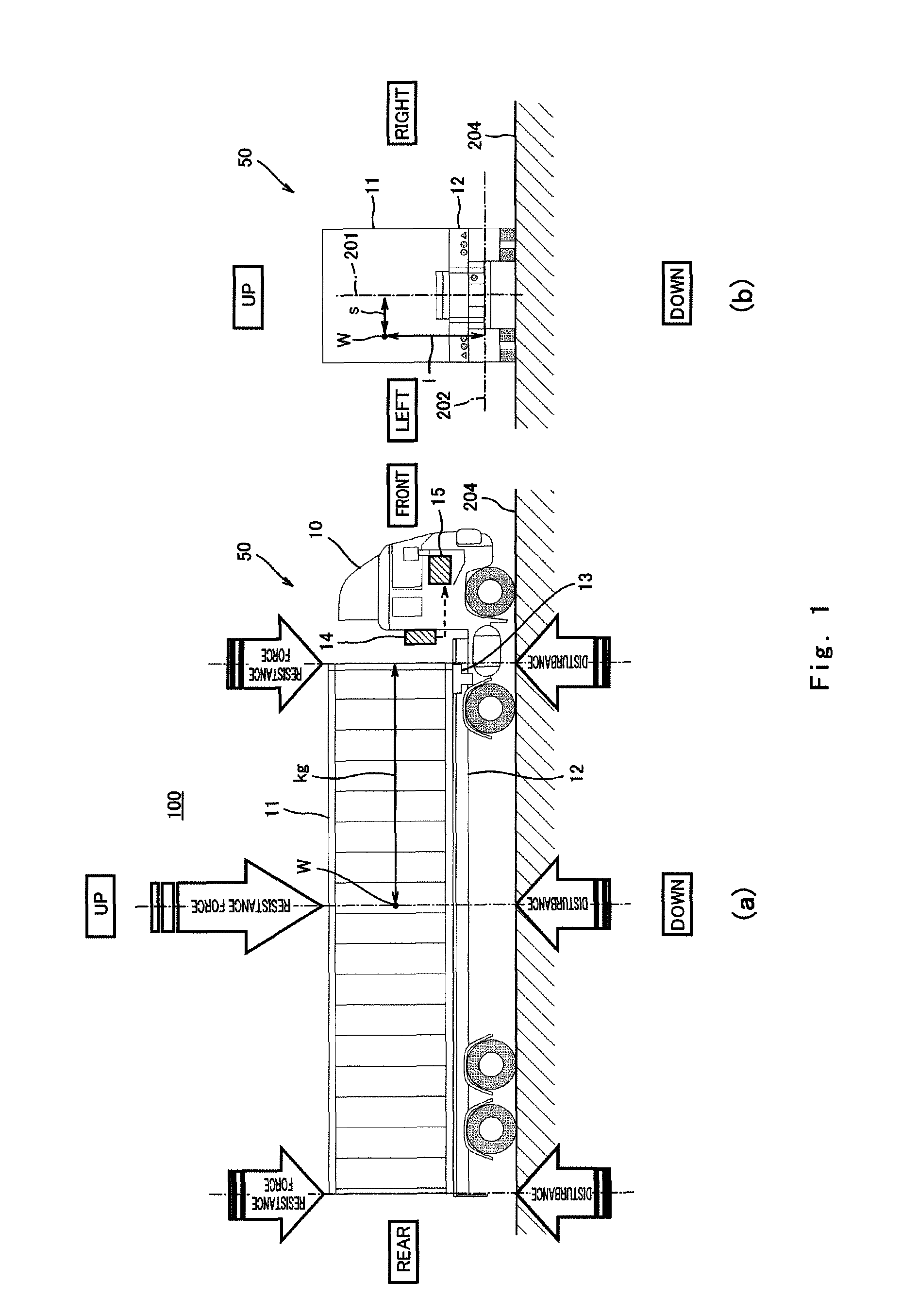 System for detecting or estimating center-of-gravity, lateral rollover limit or cargo weight