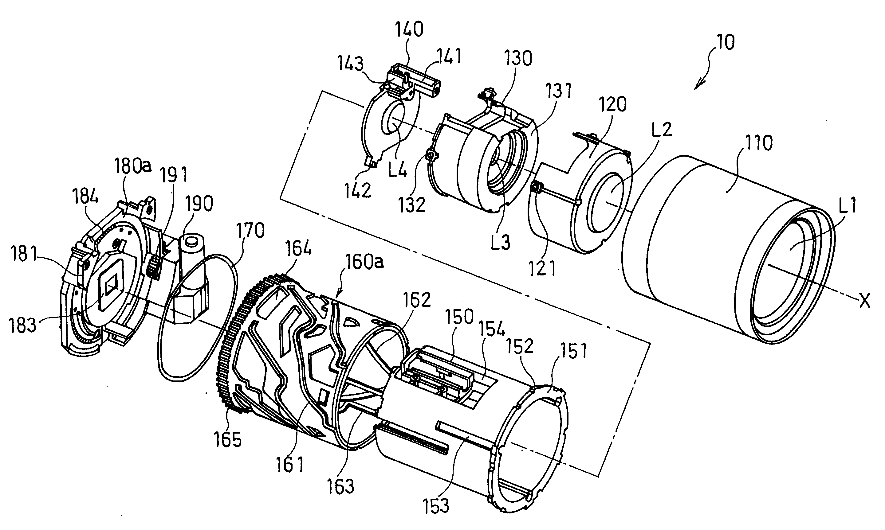 Lens barrel and imaging device