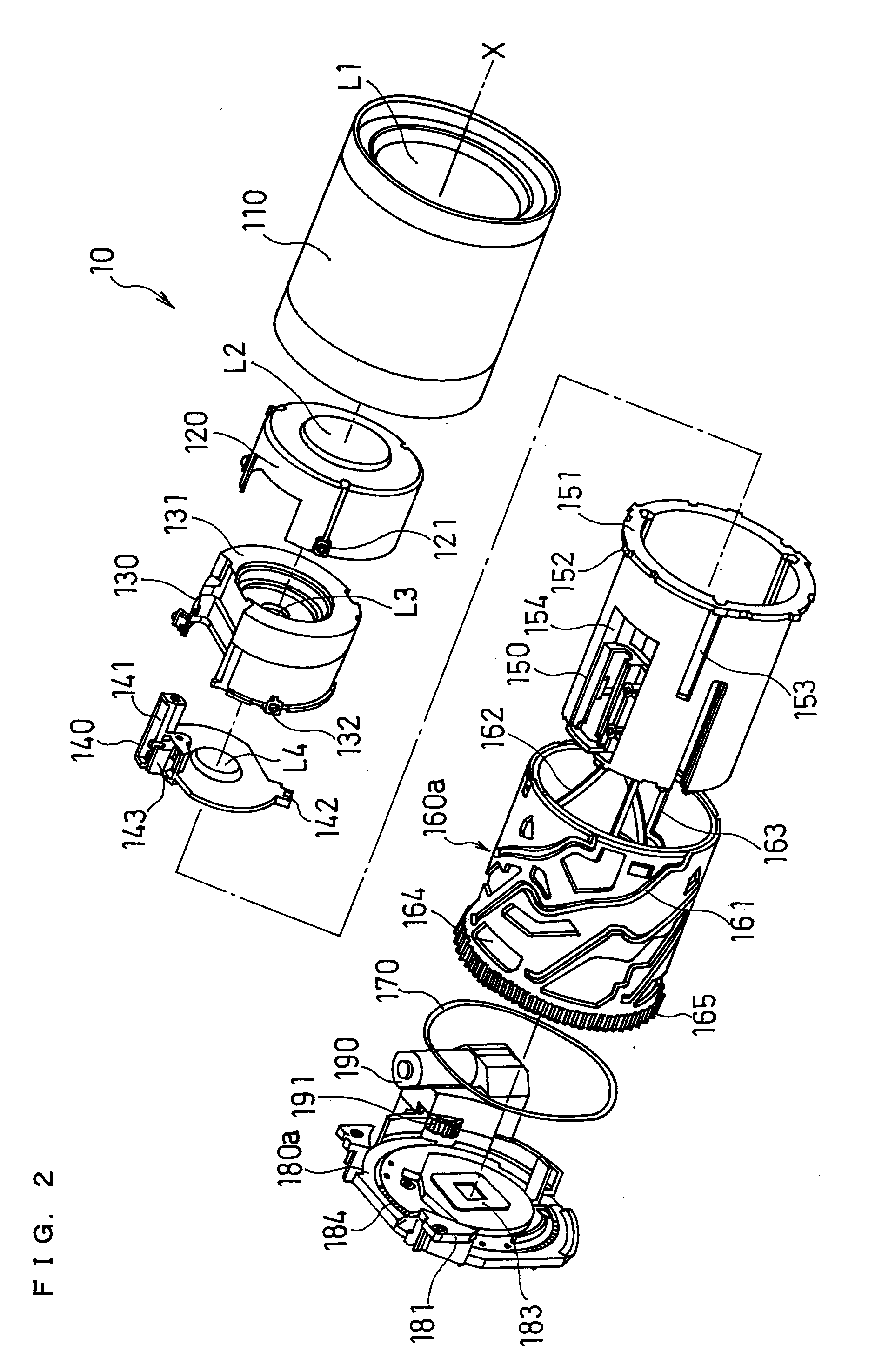 Lens barrel and imaging device