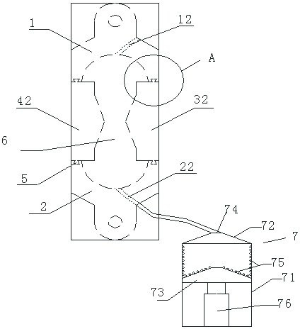 A convenient asphalt ductility test mold and method for making samples