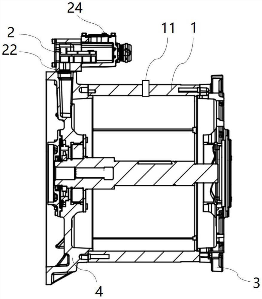 Junction box and motor