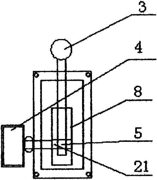 Electric inspection grounding handcart for upper incoming line