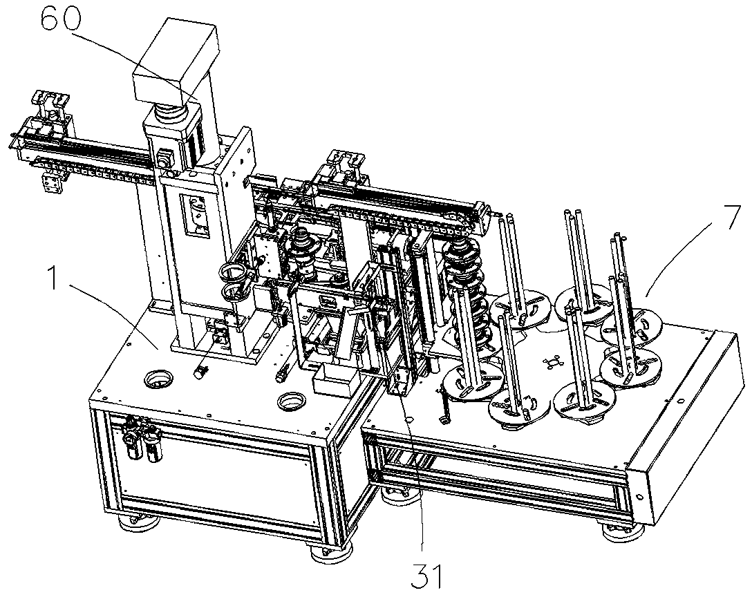 Bolt pressing fit machine