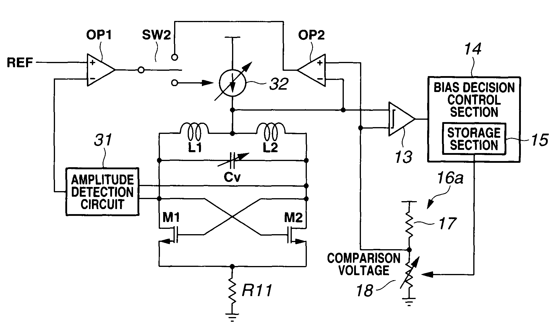 Bias generation circuit and voltage controlled oscillator