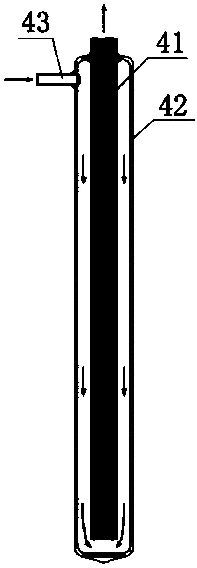 Pressurized water nuclear reactor sleeve type standby shutdown system and method