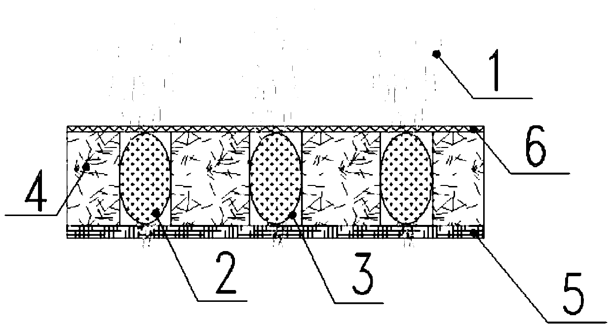 Submerged plant and filler combined purification system for water