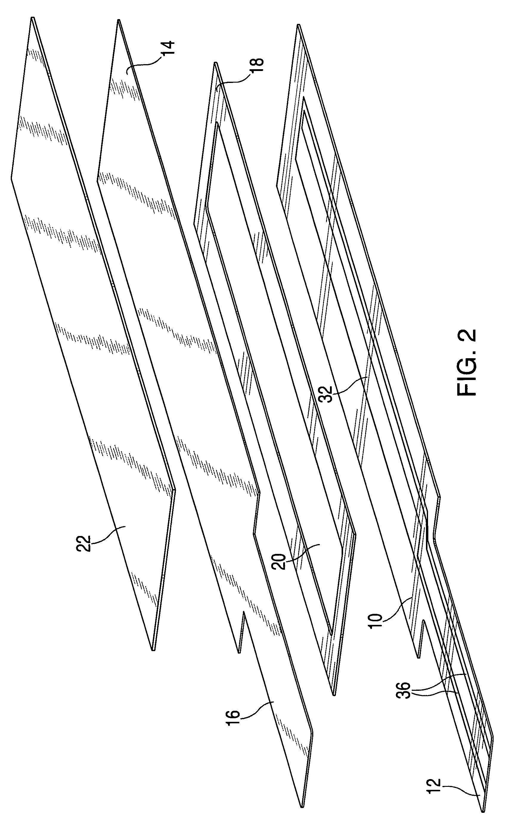 Device for detecting the location of a compression point