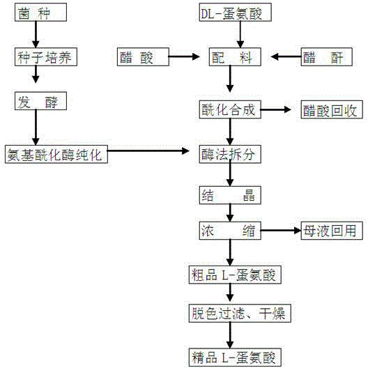 Production technology of L-methionine