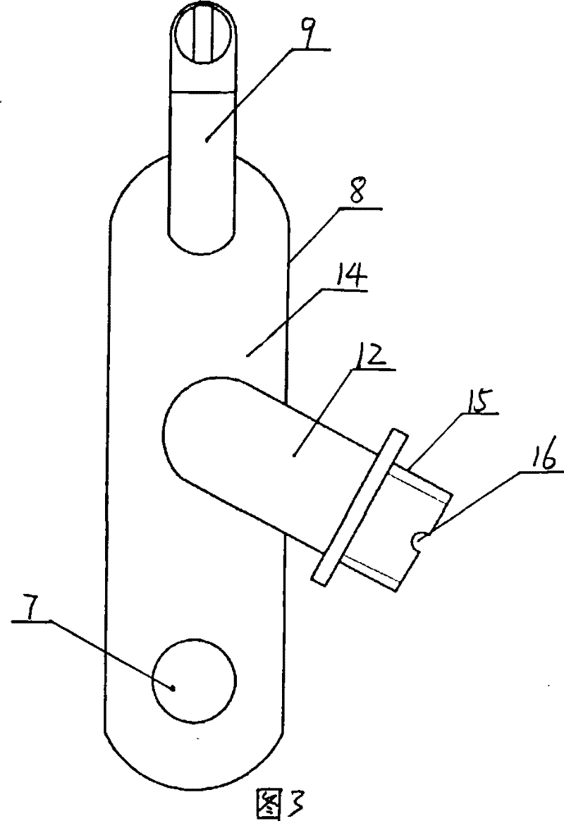 Falling-proof equipment for human on electrical pole with rope sleeve regulating lever